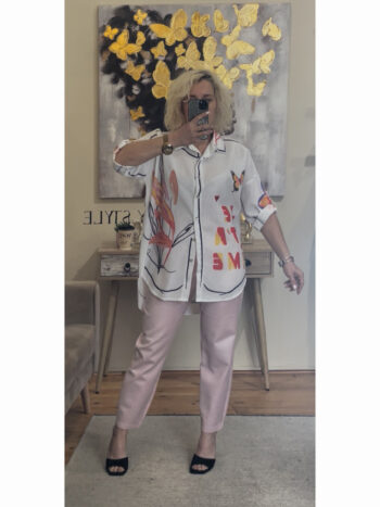 Πουκάμισο σε ριχτή γραμμή